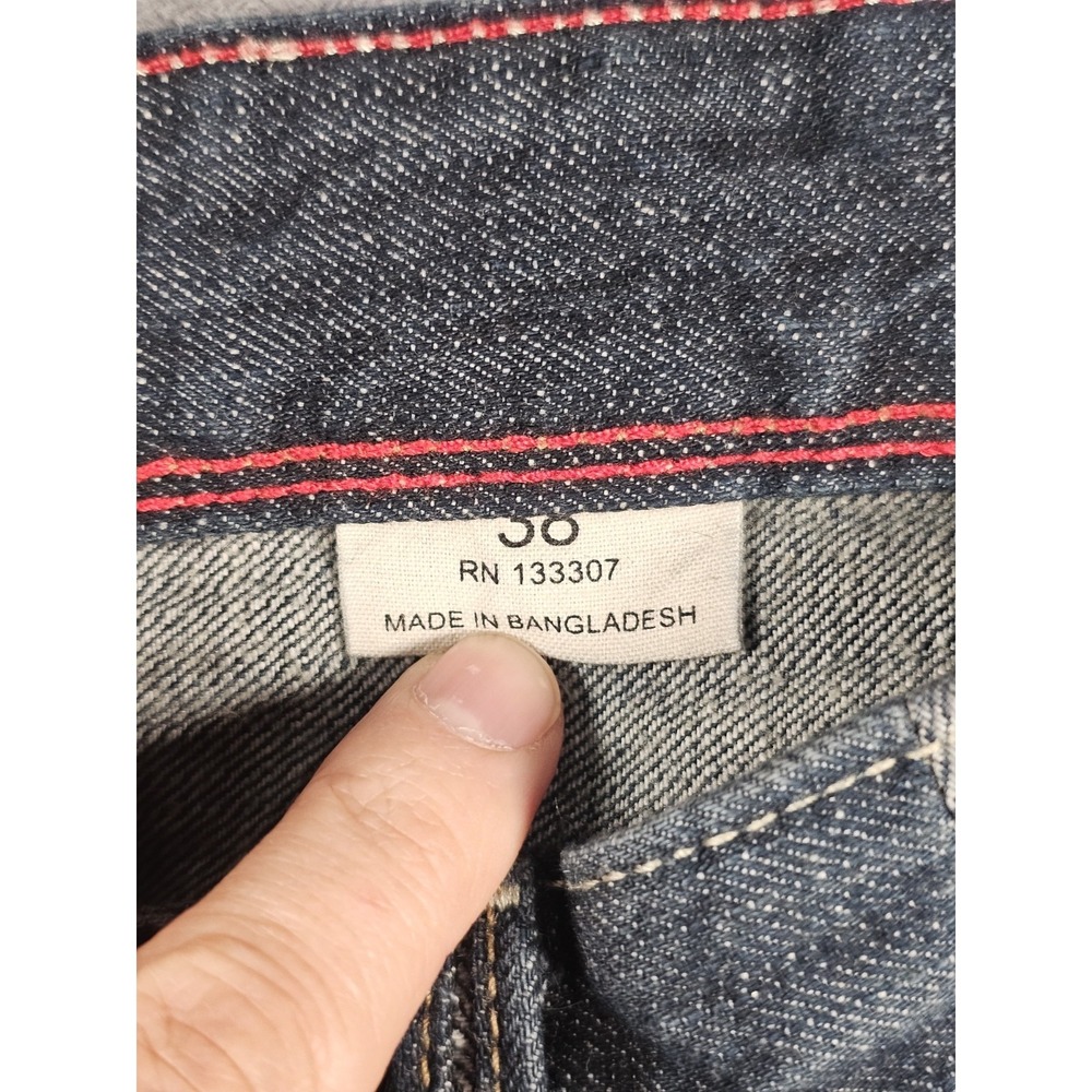 Sean John Relaxed Hamilton Denim Shorts Mens 38 Blue 100%‎ Cotton Classic Fit - Picture 3 of 10